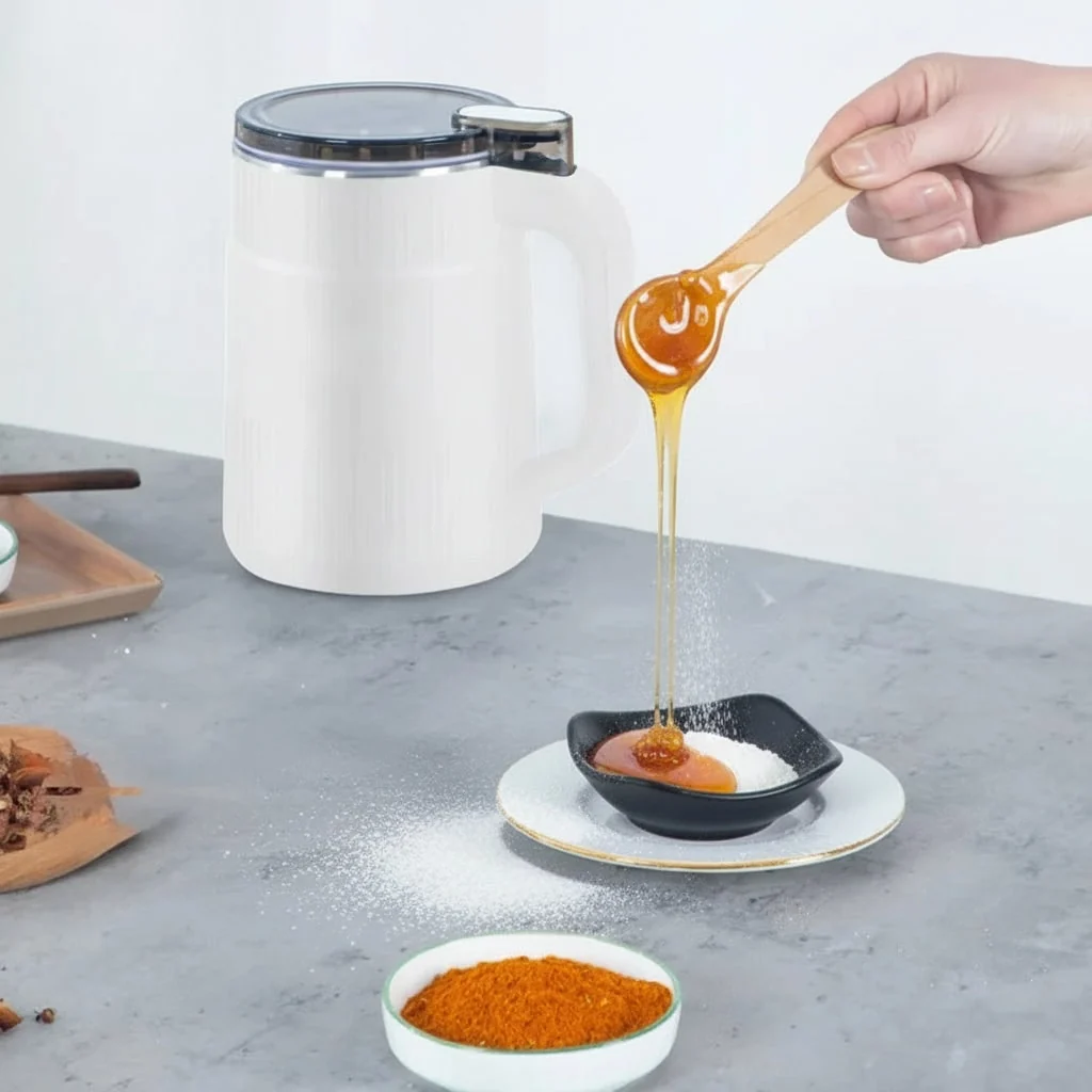 Home Grain Mill Electric Coffee Grinder Portable Design - Image 5